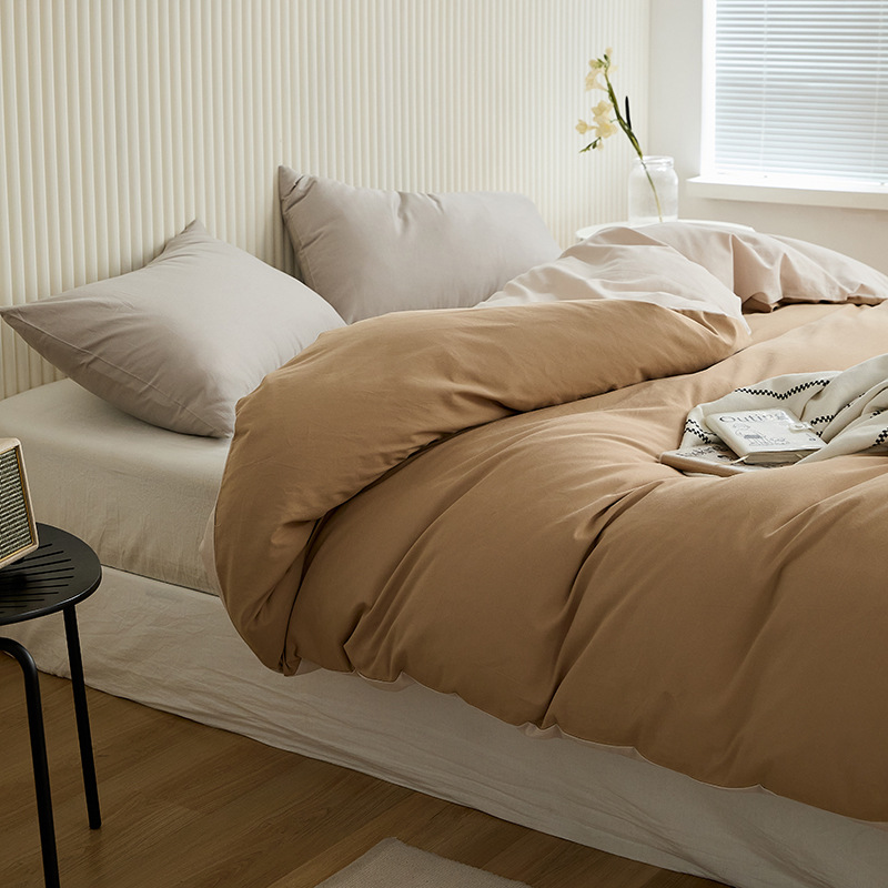 High-end 100% Cotton Fleece Fall/Winter Cover Single Piece Thick Warm Cover One Piece