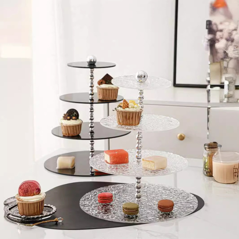 Cross-Border Multi-Layer Acrylic Fruit Plate, Snack Plate, Nordic-Style Snack Plate, Fruit Plate, Candy Plate, Snack Storage, Dried Fruit Cross-Border Multi-Layer Acrylic Fruit Plate, Snack Plate, Nordic-Style Snack Plate, Fruit Plate, Candy Plate, Snack Storage, Dried Fruit