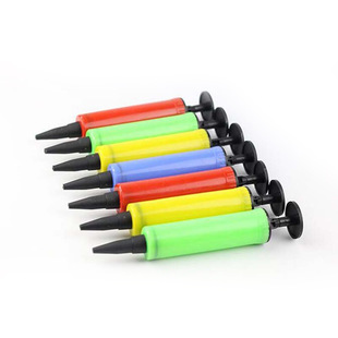 Balloon swimming ring portable mini hand push inflatable cylinder manual balloon toy pump pedal pump inflatable pump