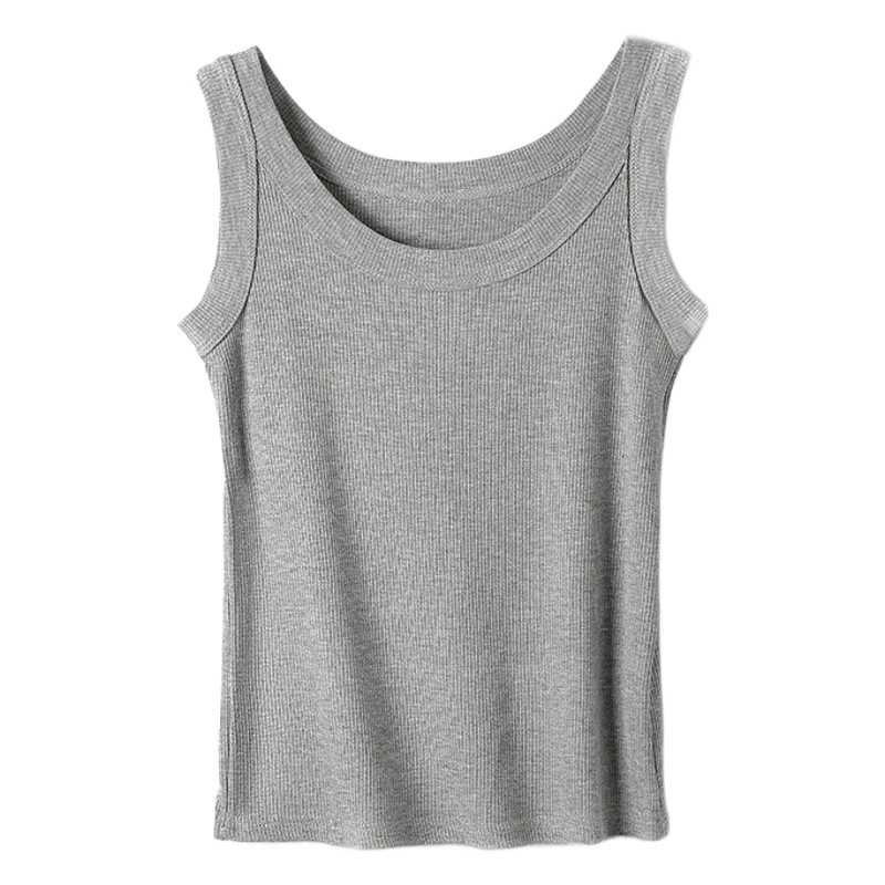 H523 камзол, женская внутренняя одежда, рубашка без рукавов, летний жилет с резьбой, облегающий топ, закрывающий грудь для женщин