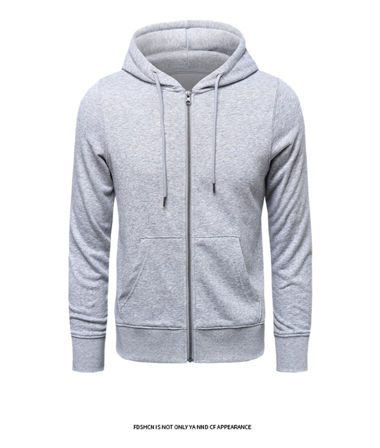 Loose Fit Type Wholesale Men's Simple Style Classic Style Solid Color Long Sleeve Men's Hoodies