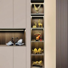 新中式电视酒柜装饰品摆件轻奢高档2025新款客厅家居玄关乔迁礼物