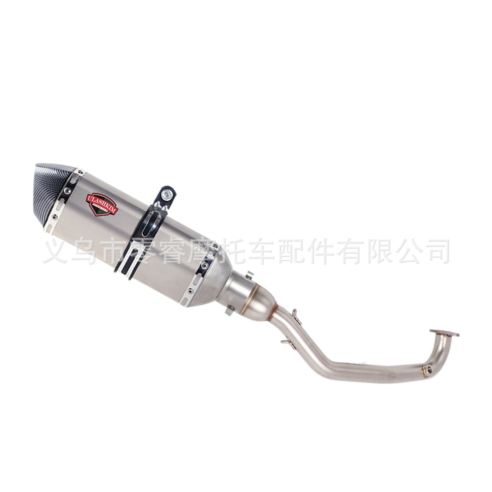 Motorcycle Exhaust Pipe Muffler for Peugeot Django Django 125 150 Modified Exhaust Pipe Front