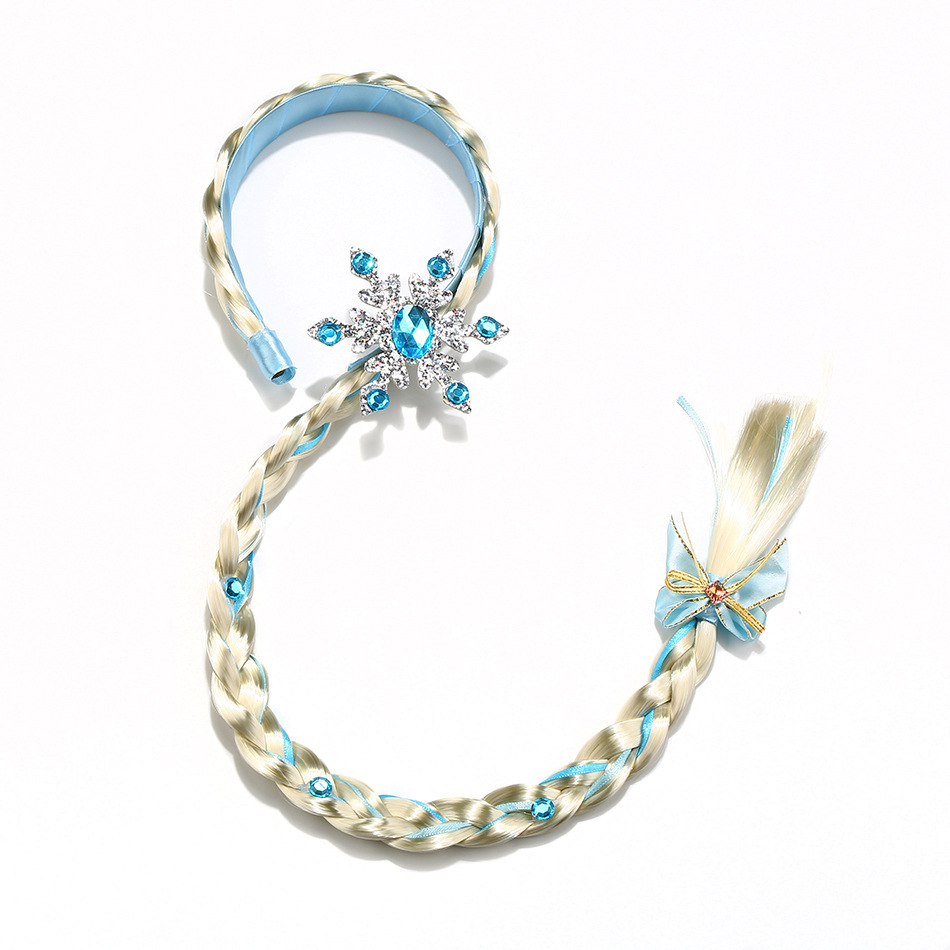 Frozen elsa assepoester cosplay accessoires ketting oorbellen_voghion.com