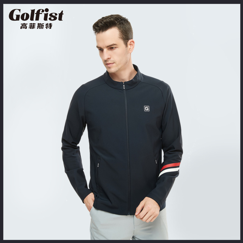 Golf clothing men's long-sleeved windbreaker coat autumn and winter zipper New Sports Leisure outdoor Jersey wholesale Golf clothing men's long-sleeved windbreaker coat autumn and winter zipper New Sports Leisure outdoor Jersey wholesale