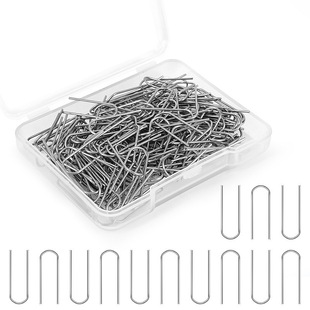 Cross-border high temperature nickel-chromium wire jump ring U-hook DIY jewelry glass ceramic hand tool accessories