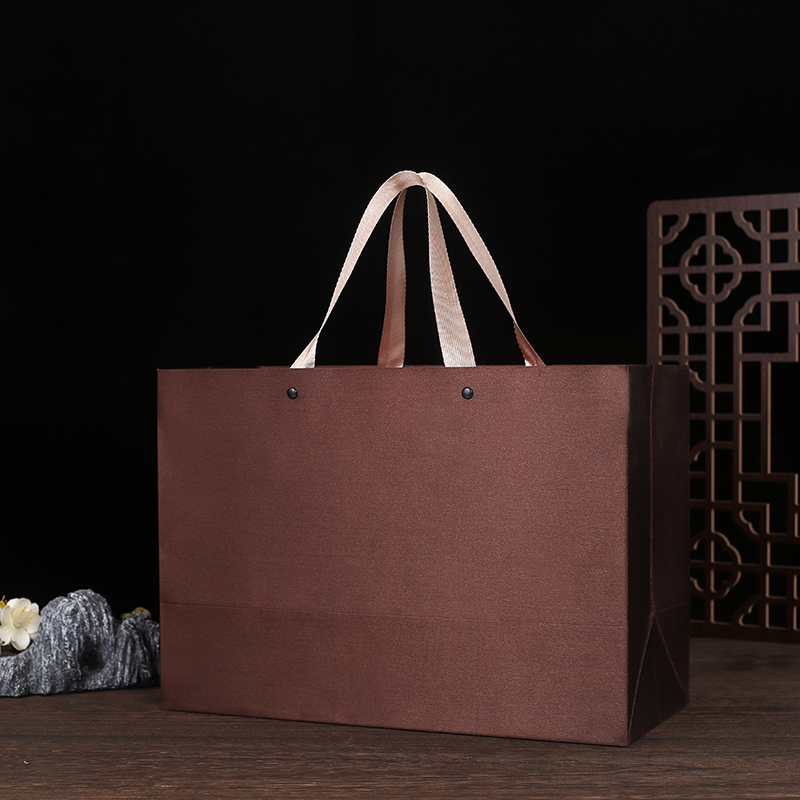 Bolsas de regalo de seda bolsas de té Pu 'er bolsas de mano bolsas de mano café bolsas de ropa bolsas de negocios personalizadas