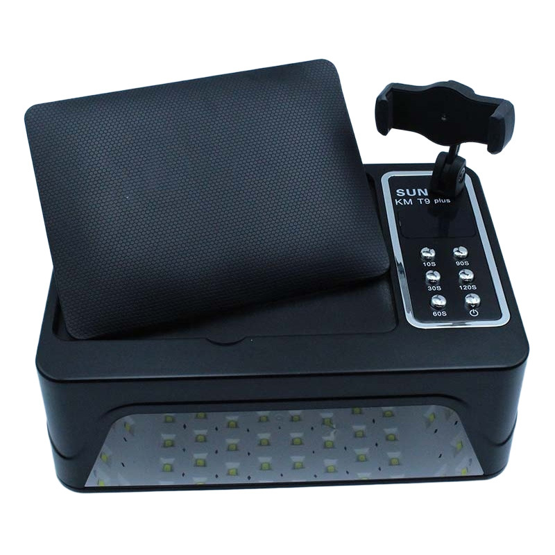 Lámpara de manicure de mano de almohada de manicure de dos manos de curado UV 96W máquina de manicure de alta potencia de luz