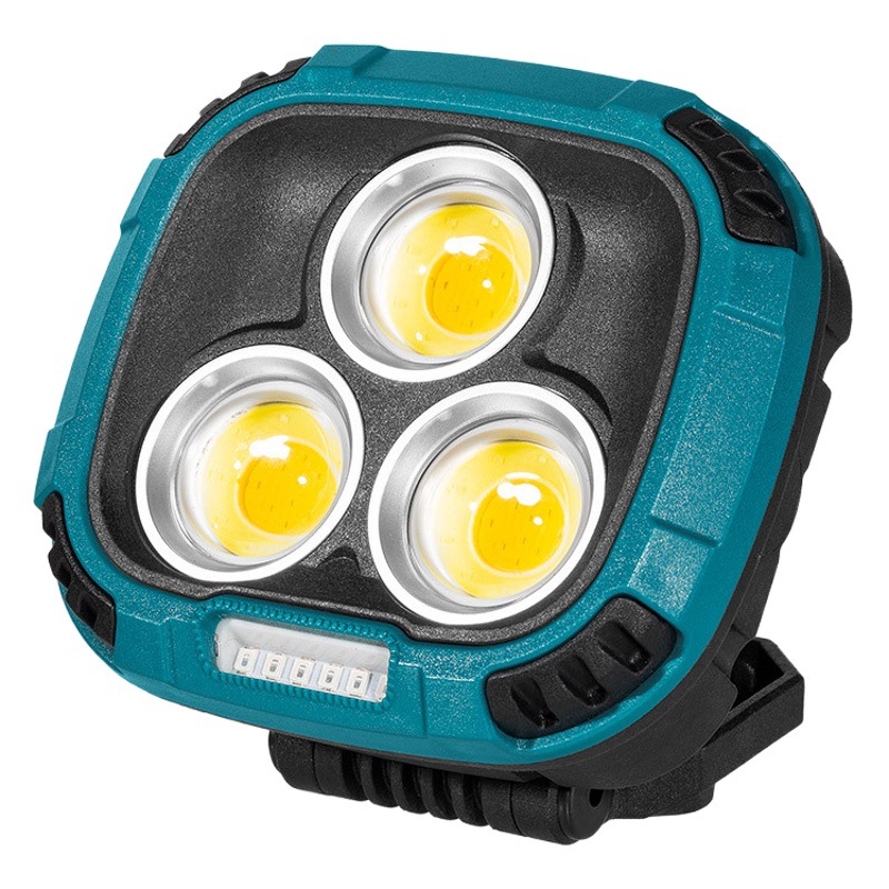 Transfronterizo nuevo COB multifunción portátil recargable Luz de inundación luz de trabajo luz nocturna de emergencia Luz Portátil