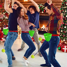 跨境爆款秋千桶游戏 摇摆球游戏 吊床派对桶成人互动游戏玩具代发