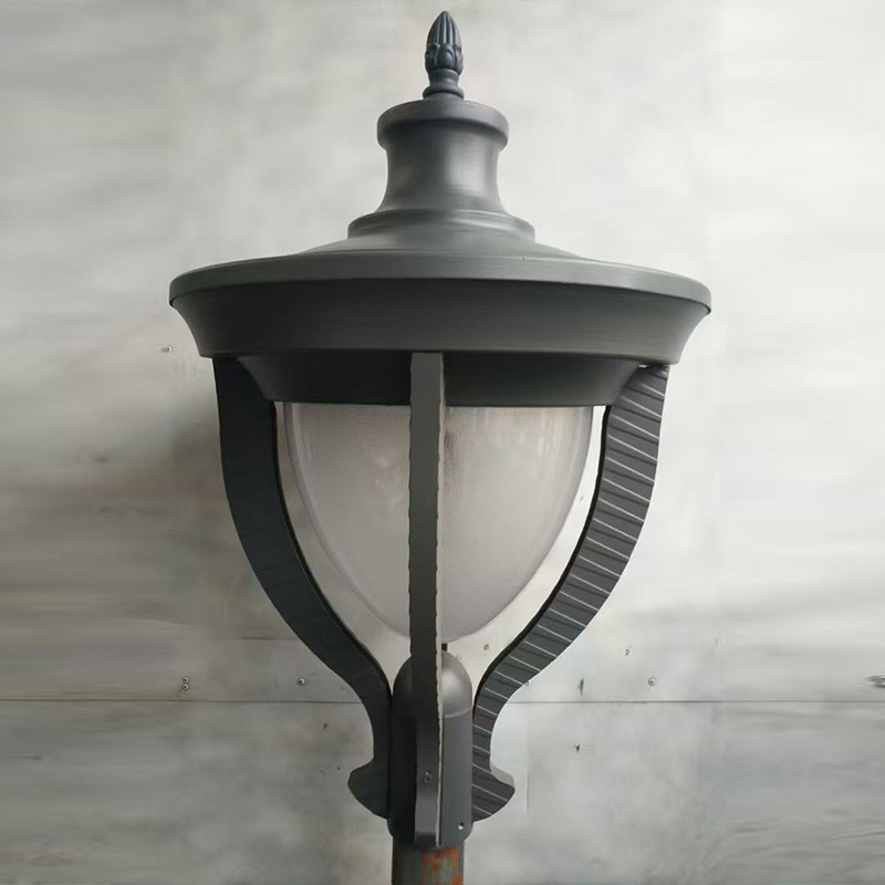 Venta al por mayor de pantallas para lámparas LED de jardín, cabezales de lámparas solares para jardín, cabezales de farolas, luces de calle para paisajismo de villas, parques y jardines comunitarios. image 79