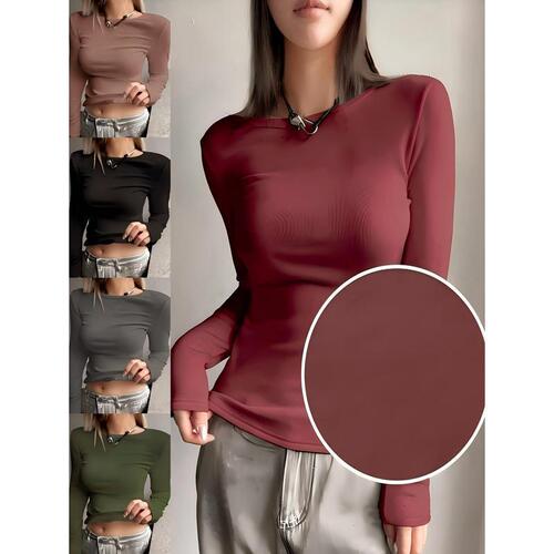 Women's Winter Warm-up Set, 2026 Autumn/Winter New Arrival, Long Sleeve Warm-up Top