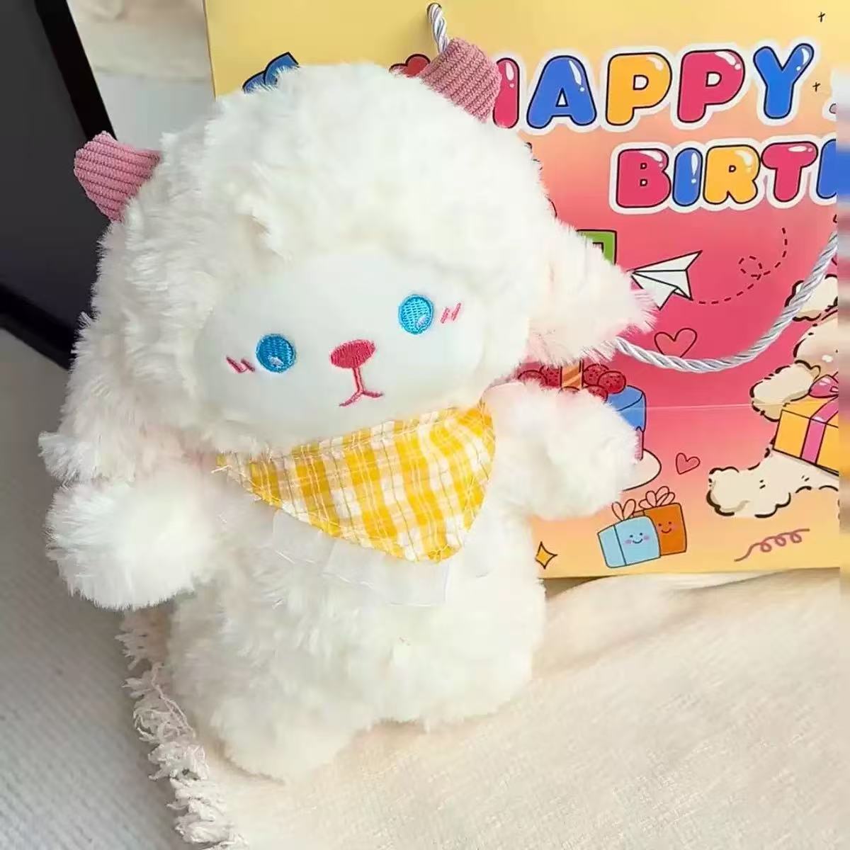 Nuevos peluches, muñecos de ocho pulgadas para máquinas de garras, populares muñecos para lanzar en bodas, regalos promocionales, juguetes al por mayor