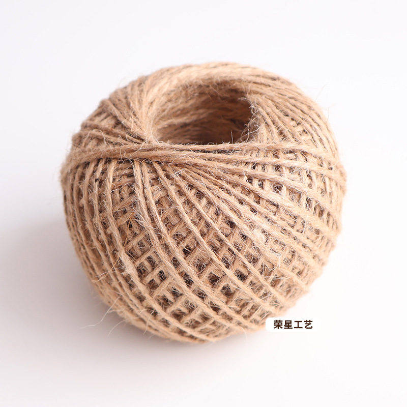 Cordón de cáñamo material de tela de cáñamo tejido a mano cuadrícula foto decoración de pared cuerda colgante cuerda de unión fábrica suministro directo