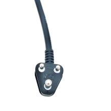 �����Ϸ�16A����SABS�J�Cӡ�Ȳ��^ ��оƷ��β�Դ�� ��ɫPVC