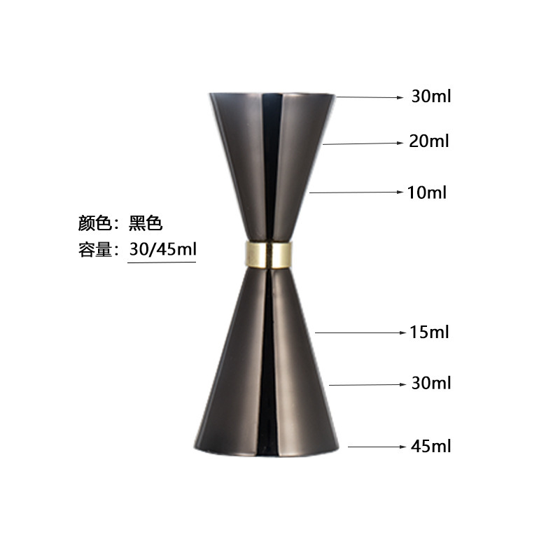 골드링계량컵 [블랙도금 30/45ml]