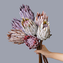 仿真花 复古帝王花 北欧家居客厅酒店软装饰婚庆布景摆件花艺假花