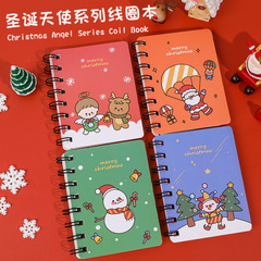 Coil-bound student mini portable notebook Christmas gift memo small notebook pocket notebook dropshipping one piece