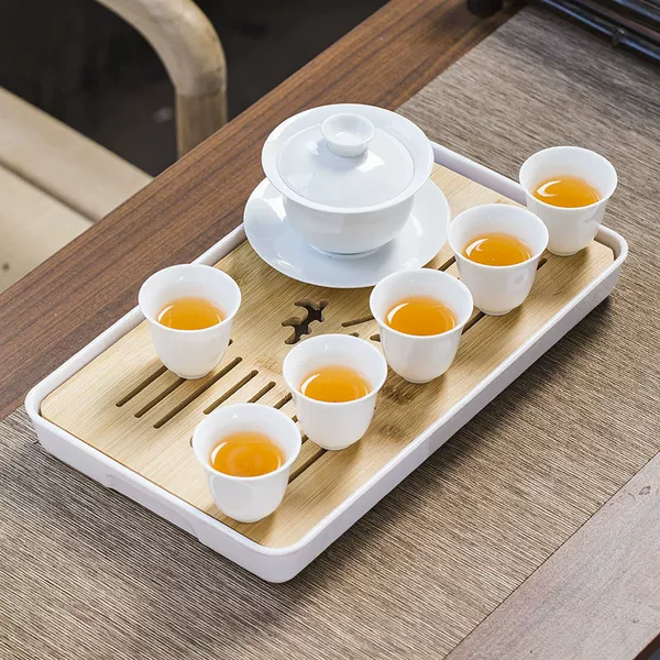 Gaiwan + 6 cups + tea tray ♜