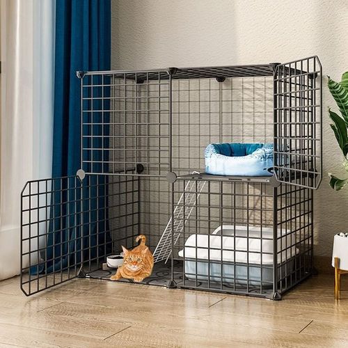Cat cage extra large free space double-layer cat villa cat pet house large non-toilet integrated