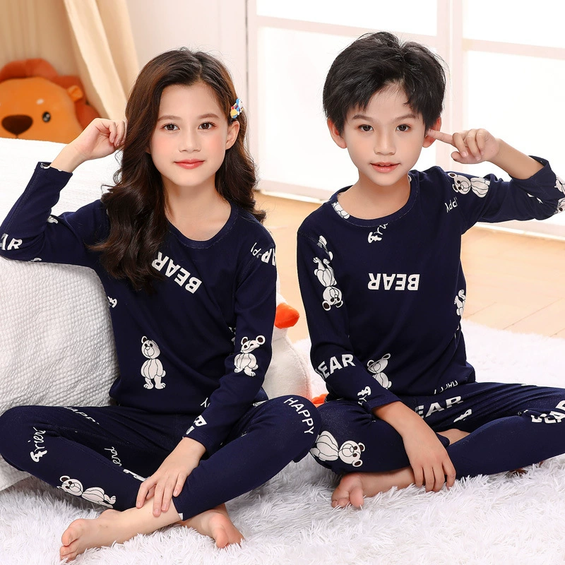 Keep warm set, cartoon pijama, thermal underwear, 2022, family style, for teenagers