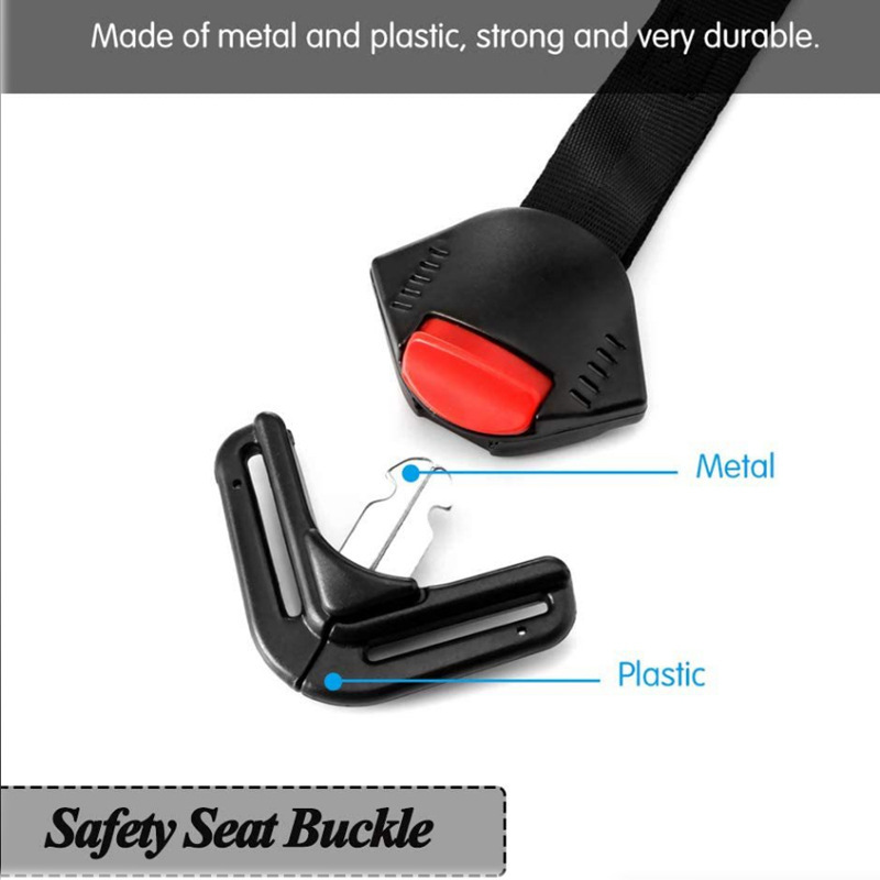 Car Child Safety Seat Seat Belt Five-Point Buckle Accessories Five-Point Connection Strap Basket Lock Buckle Wholesale