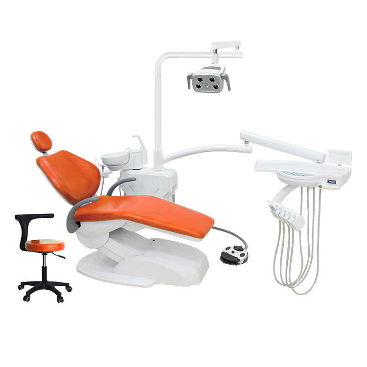 Dental Oral SILLA DE TRATAMIENTO INTEGRAL silla dental Dental motor dental silla dental equipo de la cama dental silla fábrica directa al por mayor