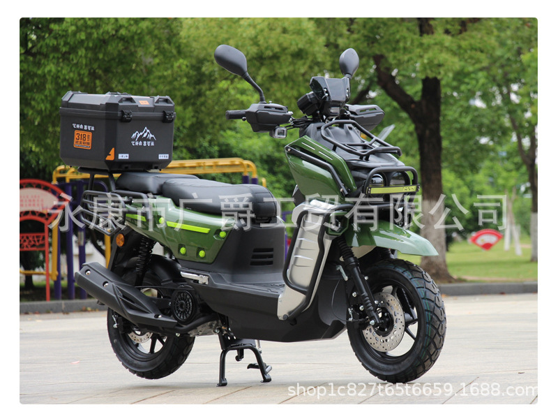 Export Tank Defender New 150Cc Scooter Off-Road Power-Assisted Two-Wheel Road Dominator for Adults