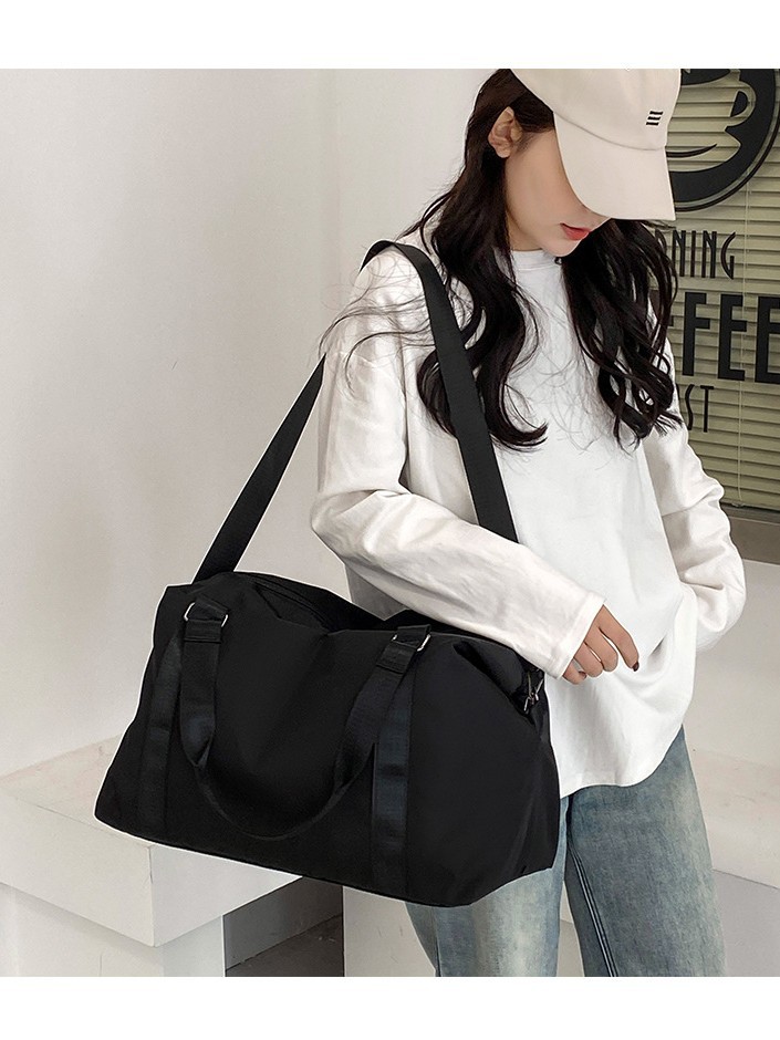 Bolsa deportiva de separación húmeda y seca, bolsa de fitness, bolsa de viaje portátil, bolsa de mensajero de hombro, bolsa de viaje de gran capacidad impermeable ligera