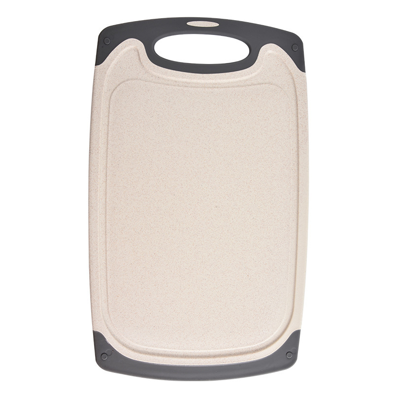 Nuevas herramientas de cocina portátiles de paja de trigo TPR + pp tablero de cocina