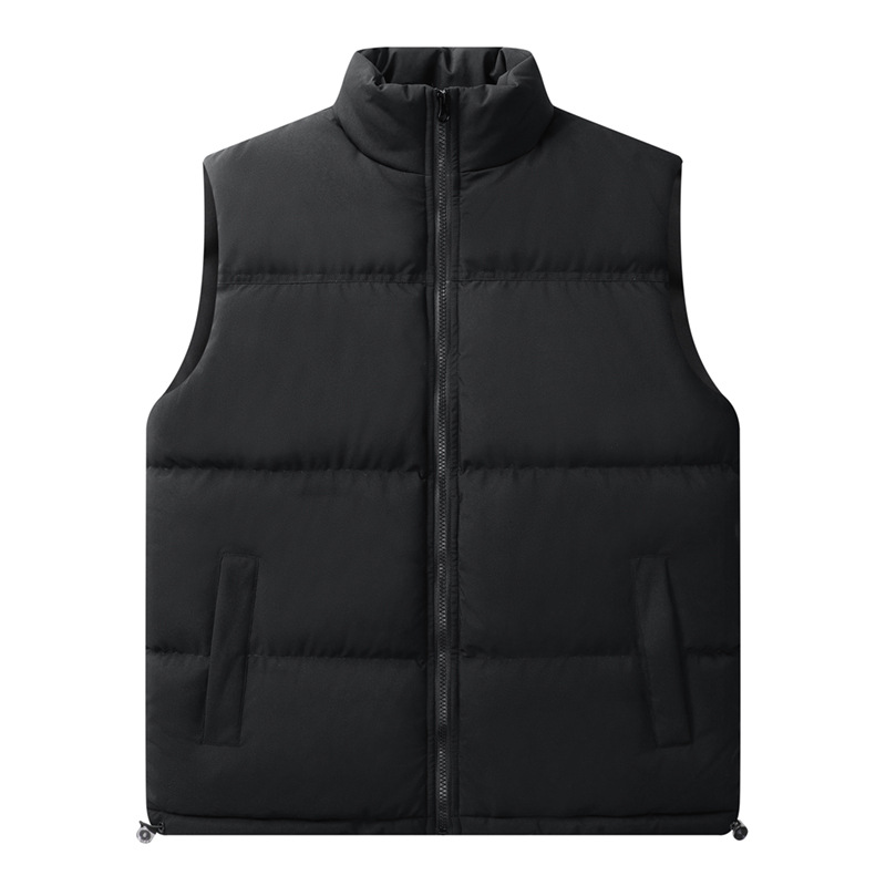 Übergroße Pufferweste für Herren, verdickte ärmellose Winterjacke mit Stehkragen, Streetwear-Mode für Freizeitkleidung (erhältlich in 7XL)_voghion.com