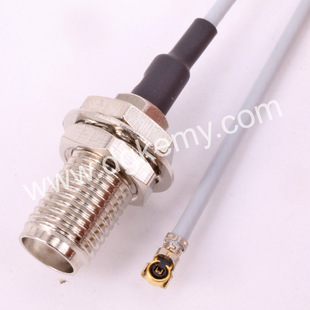 SMAֱĸ�^�yɫ�懴����DIPEX MHF4L����20632-001R-37��1.37mm