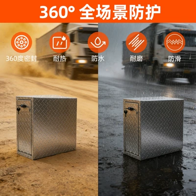 Heavy-Duty Vehicle-Mounted Side Storage Box, Repair kit