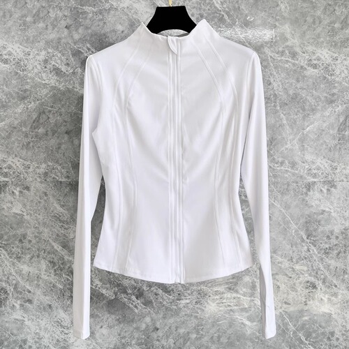 Women's Long Sleeve Cross-border Sports Jacket Fitness Top Spring Yoga Open Shirt Professional Running Yoga Wear