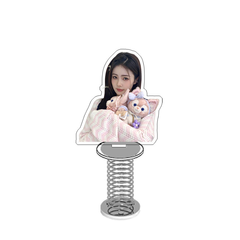 Bailu Spring Shaking Music Bai Mengyan Acrílico Adornos de escritorio de marca vertical Zhou Sheng Ru Dream Long Moon Jhin Ming Aid image 5