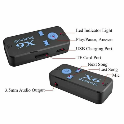 receiver 3.5mm wireless 4.0: Bluetooth Hands-free dəstləri