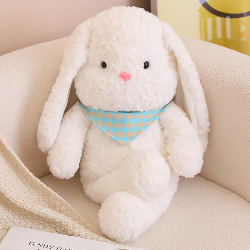 Almohada de Felpa para Siesta Infantil Piel de Conejo para Niños y Siestas