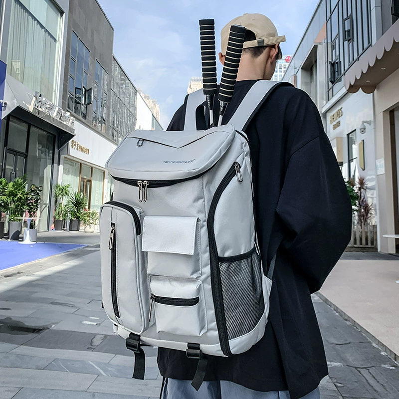Capacious backpack, fashionable trend shoulder bag, sports travel bag, for students