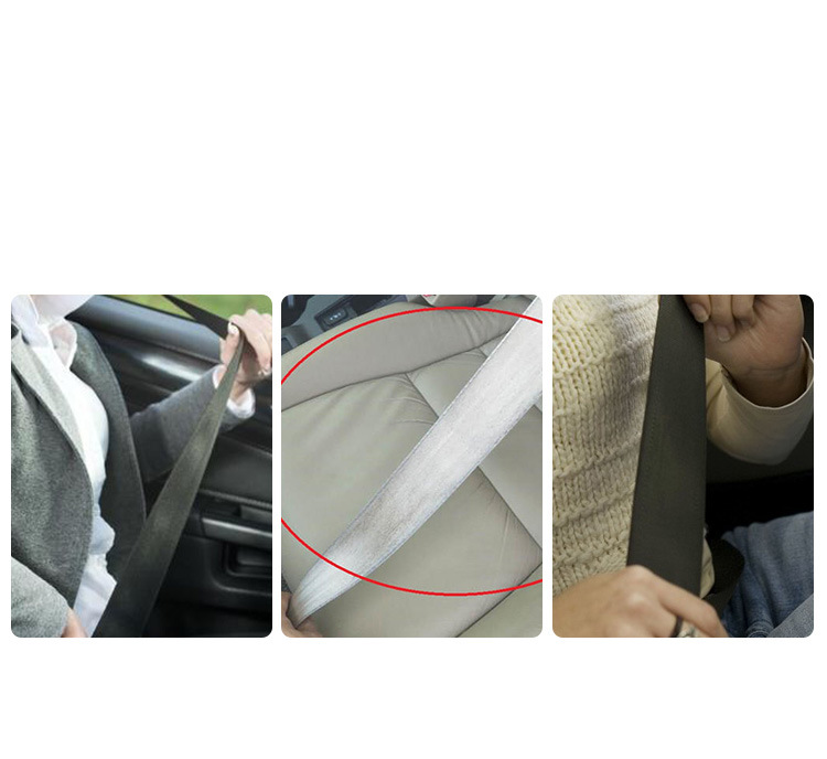 711 Amazon TEMU Explosive Cross-border Leather Embossed Car Seat Belt Shoulder Cover Protective Cover Safety Belt Cover