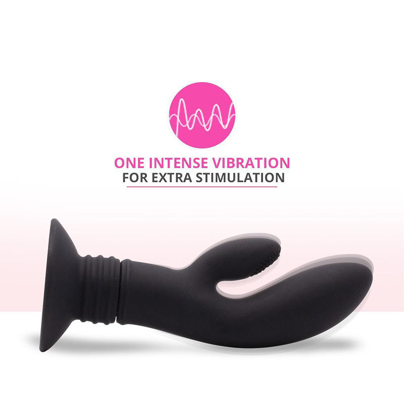 Silicone Vibrating Prostate Massager For Men And Women Unisex_voghion.com