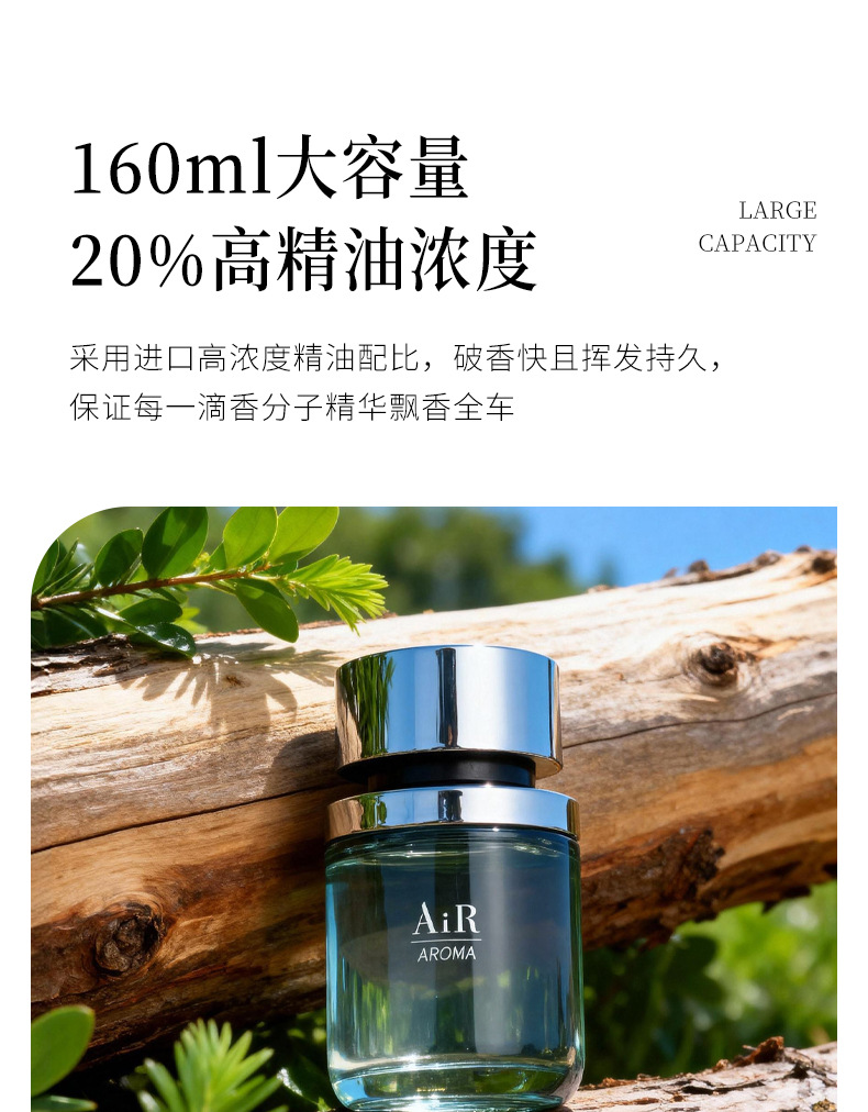 Luxury Car Liquid Fragrance Supply, Large Capacity, Adjustable Scent, In-Car Odor Removal, Car Fragrance Wholesale