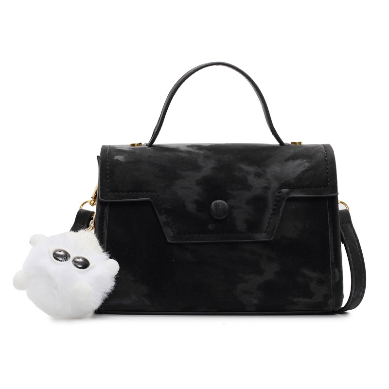 Bolso cuadrado pequeño de mano de estilo occidental de todo fósforo para mujer 2025 nuevo bolso de viaje de ocio ligero bolso de mensajero simple de sentido avanzado