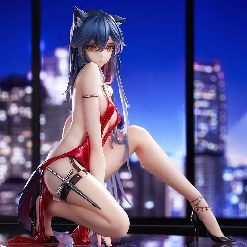 Figure (Arknights) Texas — коллекционная фигурка аниме, примерно 16 см, коробка 17×15×21 см