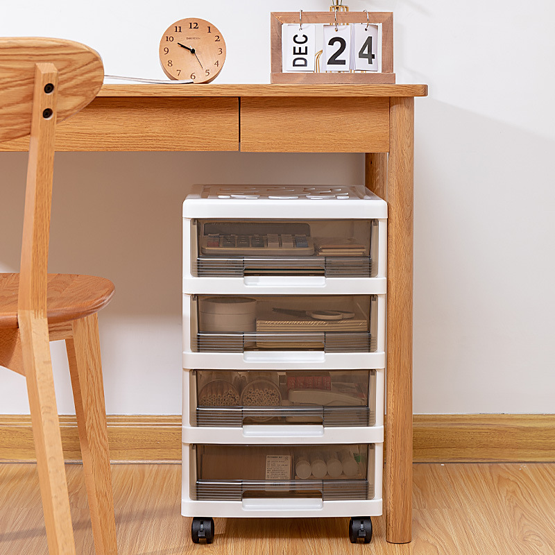Office A4 file cabinet plastic multi-layer organized drawer storage box floor storage cabinet storage cabinet