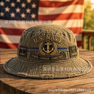 �羳U.S. NAVY Honor Courage Commitment Boonie Haʿ���O��ñ