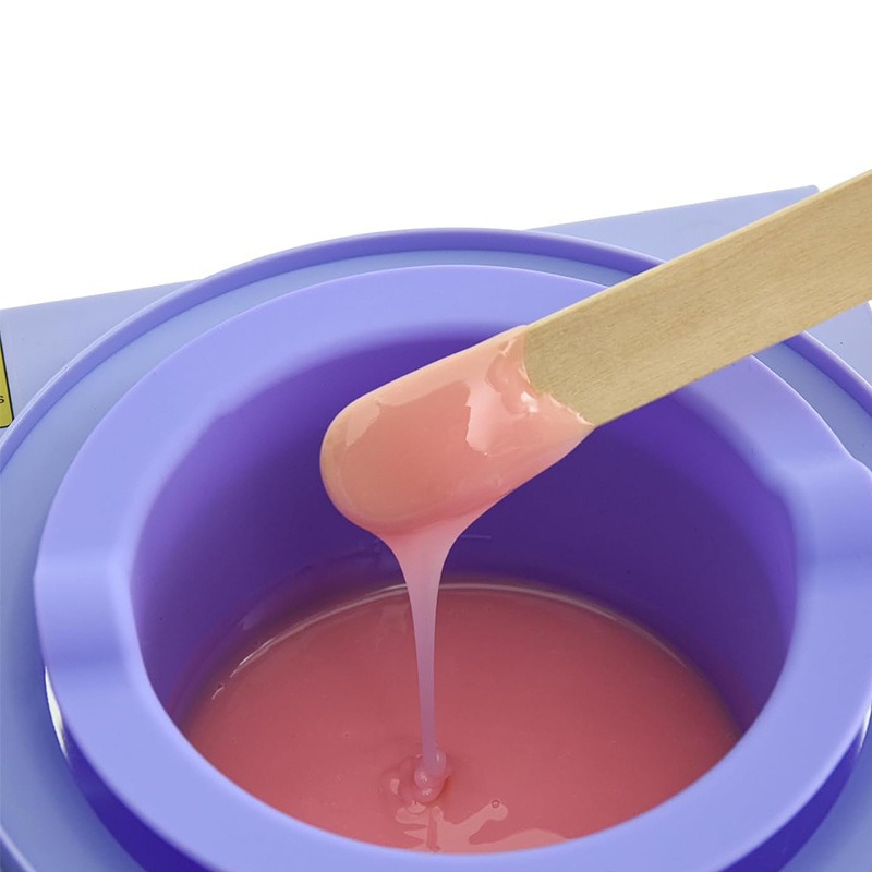 Tazón de frijol plegable transfronterizo resistente a altas temperaturas depilación de cera de miel de cera de belleza redonda máquina de fusión de cera de cera de mezcla de película de tazón al por mayor