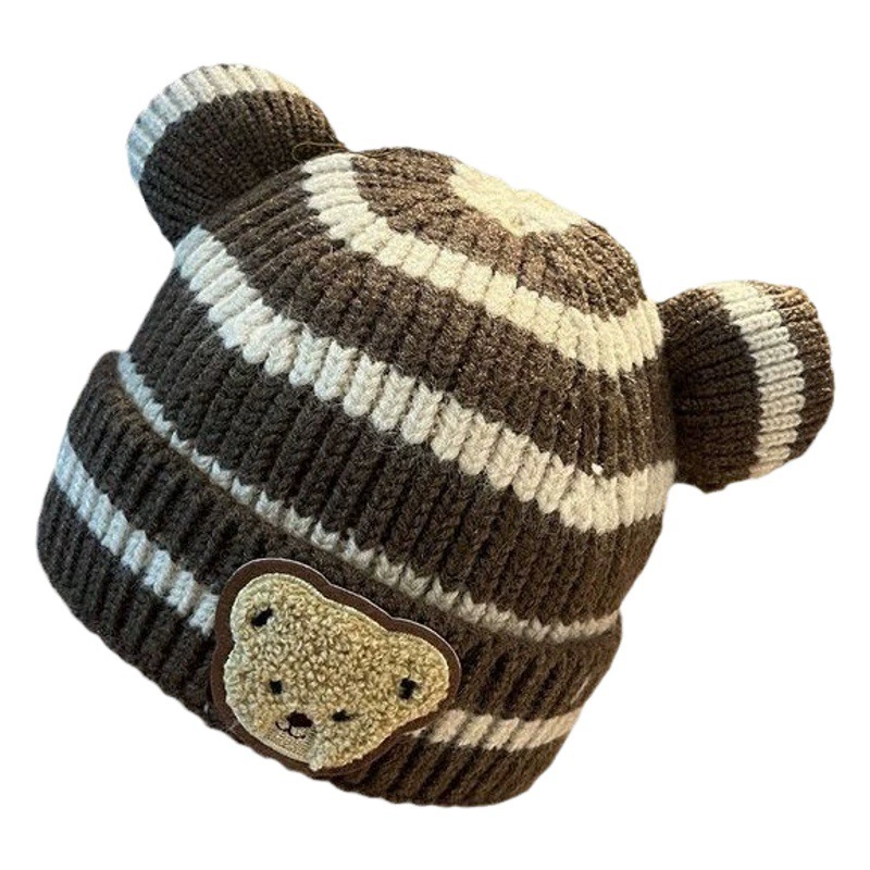 Детская теплая шапка Корейская версия детской мультяшной шапки той же серии Mika