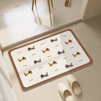 Foot Mat – Avtomobil döşəmə paspasları - kaka-sausage-354509cm-square-white-background