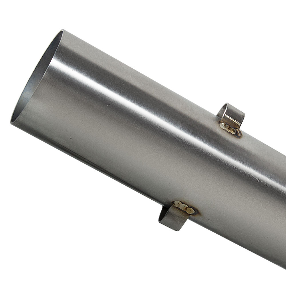Motorcycle Exhaust Pipe Modification Suitable for Mt15/R15 4V Dual Oxygen Port Stainless Steel Front Section 2017-2024