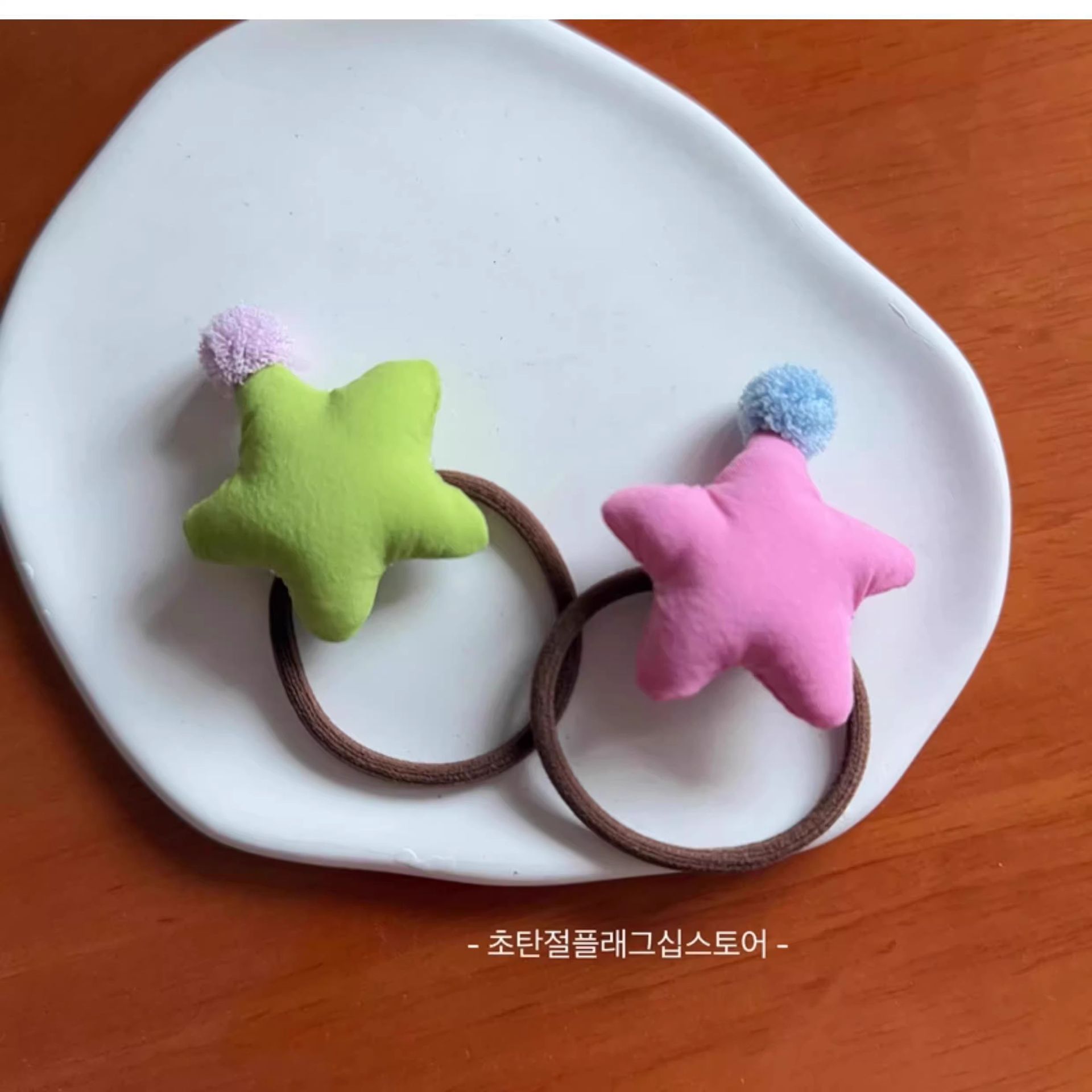 2025 Cute Super Cute Baby Star Hair Band Rubber Band Children's Hair Rope Little Girls Do Not Hurt Hair Girls Headband Headwear